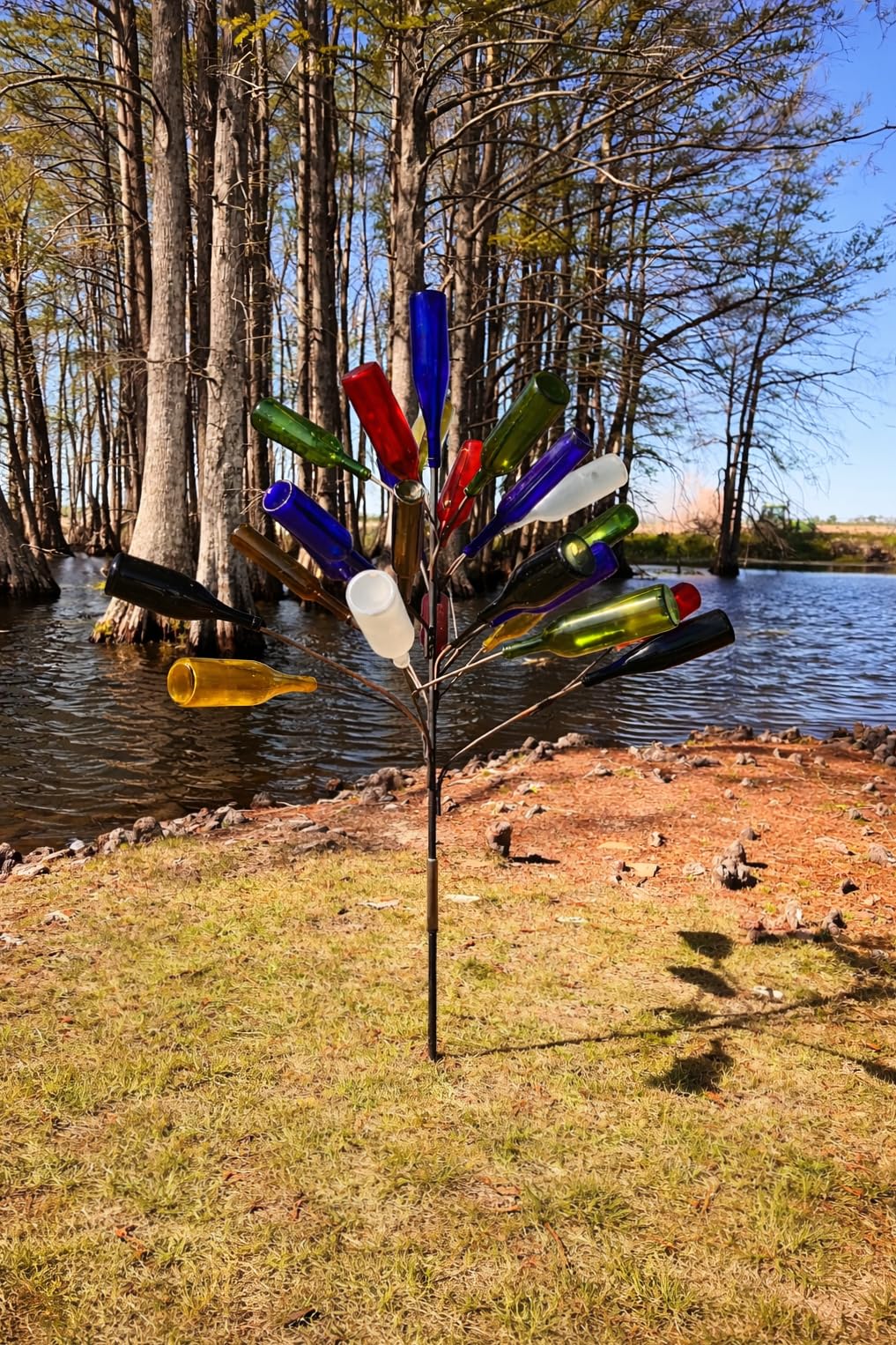 Amazon.com: BottleTree Big Daddy | Yard Garden Decor | Made in